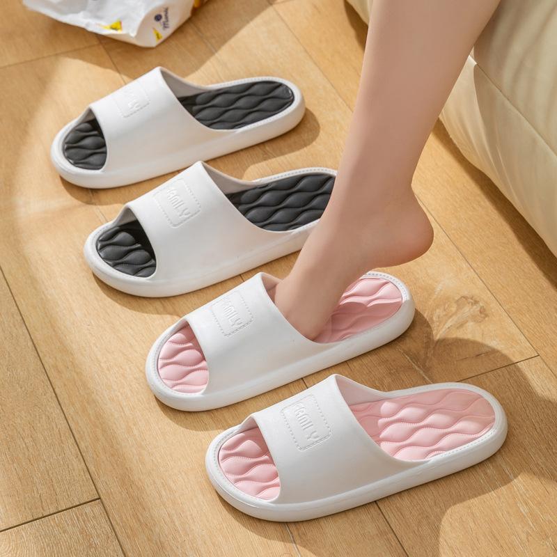 Couple slippers women summer wear non-slip indoor home household bathroom bath soft bottom cool slippers men 36/37
Couple slippers women summer wear non-slip indoor home household bathroom bath soft bottom cool slippers men 36/37
