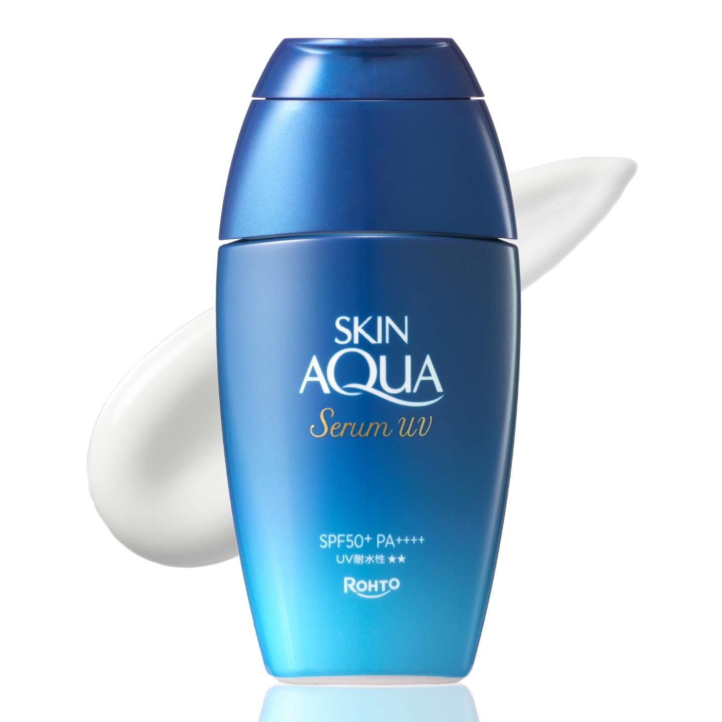 Skin Aqua Hyaluronic Serum UV base Содержит 3 типа гиалуроновой кислоты Sensitive SPF50+/PA++++ (Кислотный состав для макияжа, Без этанола, Без отдушек, Без красителей,
Skin Aqua Hyaluronic Serum UV base Содержит 3 типа гиалуроновой кислоты Sensitive SPF50+/PA++++ (Кислотный состав для макияжа, Без этанола, Без отдушек, Без красителей,