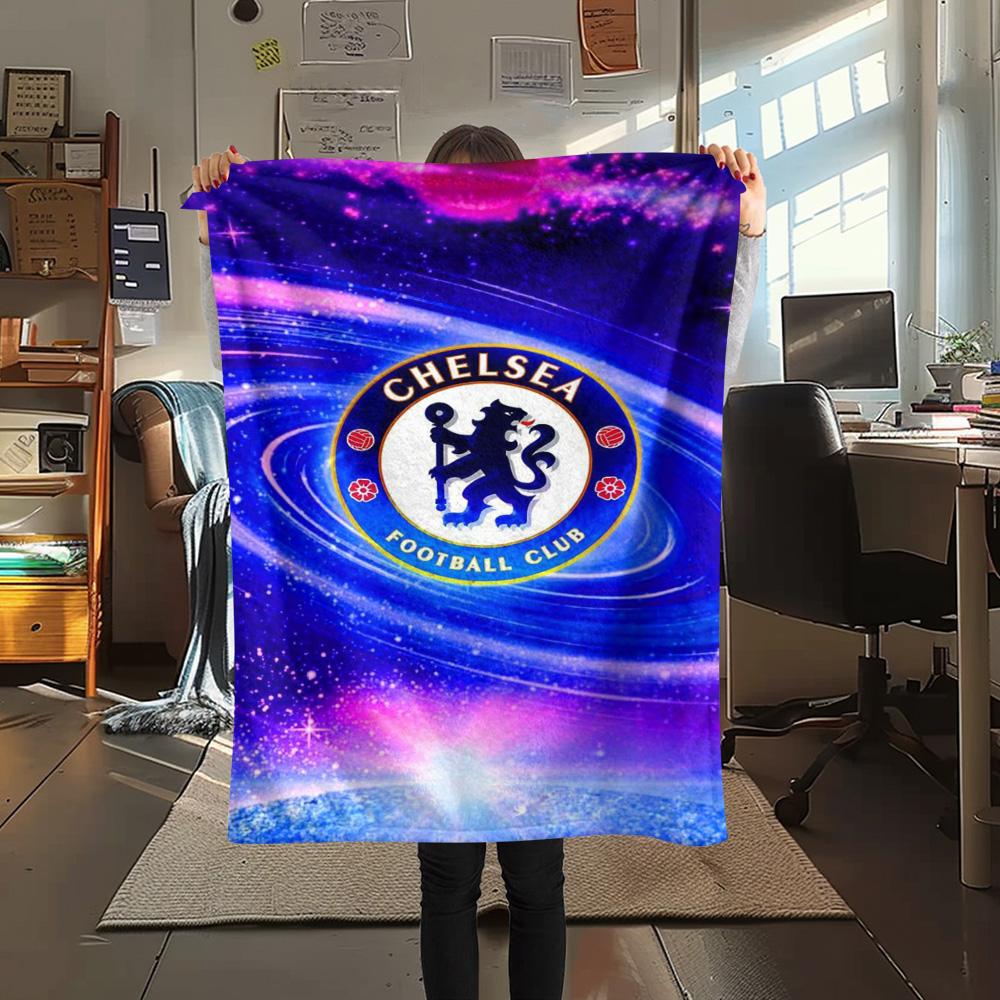 1Pc Chelsea-FC Logo Print Flannel Blanket High Quality Warm Comfortable Cover for All Seasons Perfect for Gifts Home Decor 80cm x 120cm
1Pc Chelsea-FC Logo Print Flannel Blanket High Quality Warm Comfortable Cover for All Seasons Perfect for Gifts Home Decor 80cm x 120cm