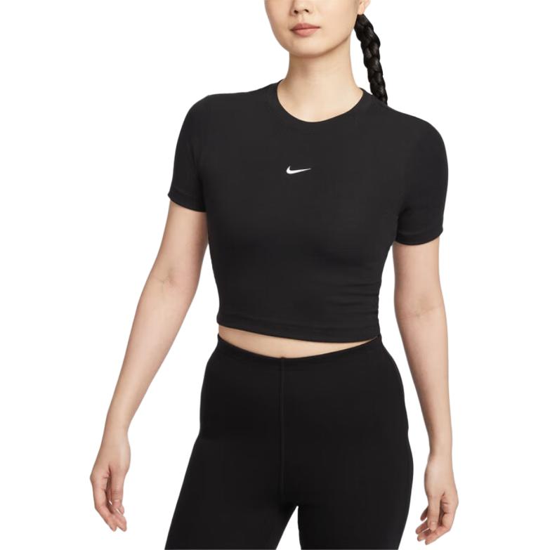 Nike Спортивная одежда Логотип Круглый вырез Приталенный крой Модная Универсальная Футболка с коротким рукавом Женские топы Черный II1865-010 S
Nike Спортивная одежда Логотип Круглый вырез Приталенный крой Модная Универсальная Футболка с коротким рукавом Женские топы Черный II1865-010 S