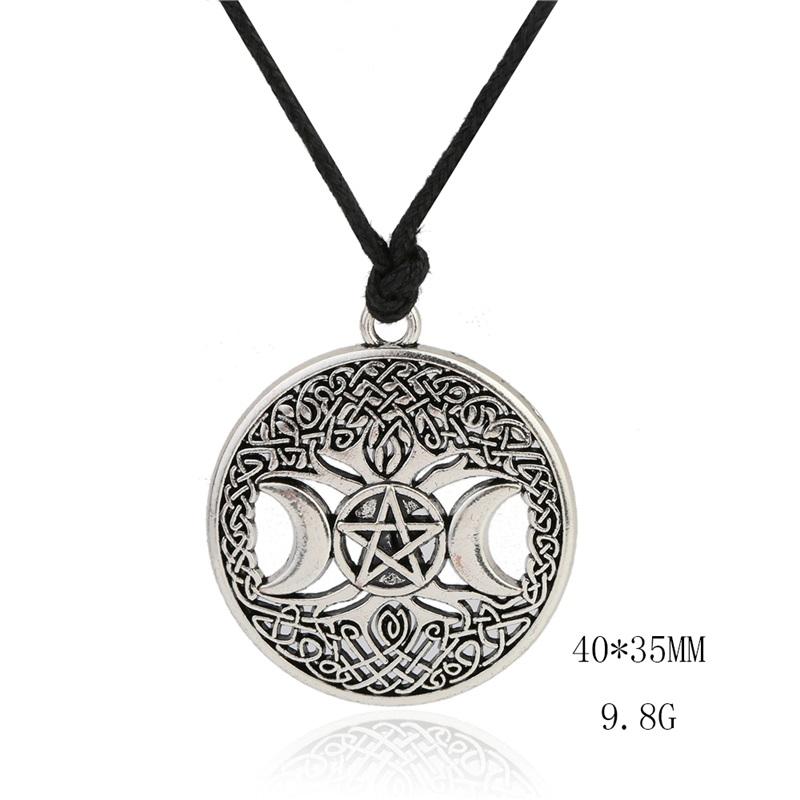 Yggdrasil Pentagram Tree of Life Triple Goodness Pendant Necklace Norse Vintage Retro Jewelry for Men Women
Yggdrasil Pentagram Tree of Life Triple Goodness Pendant Necklace Norse Vintage Retro Jewelry for Men Women