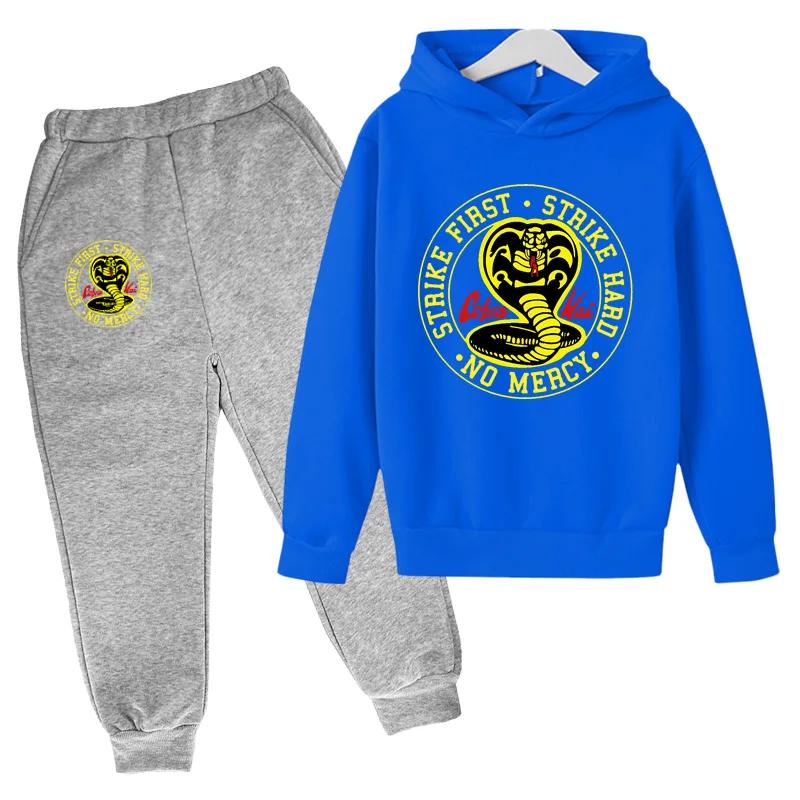 Весна та Осінь Новий костюм-худі Cobra Kai Дитячі худі та штани Комплект одягу з двох предметів для дітей 4-14 років Дівчата Хлопчики Одяг 110
Весна та Осінь Новий костюм-худі Cobra Kai Дитячі худі та штани Комплект одягу з двох предметів для дітей 4-14 років Дівчата Хлопчики Одяг 110