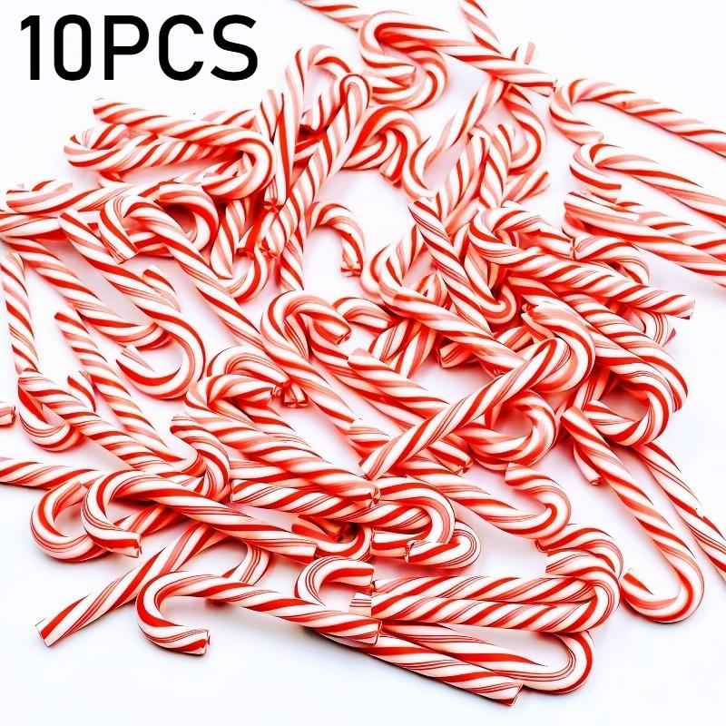 10/30/50Pcs Small Candy Cane Christmas Decoration Red White Resin Candy Diy Crafts Xmas Pendant Navidad Household Decoration Latest Year
10/30/50Pcs Small Candy Cane Christmas Decoration Red White Resin Candy Diy Crafts Xmas Pendant Navidad Household Decoration Latest Year