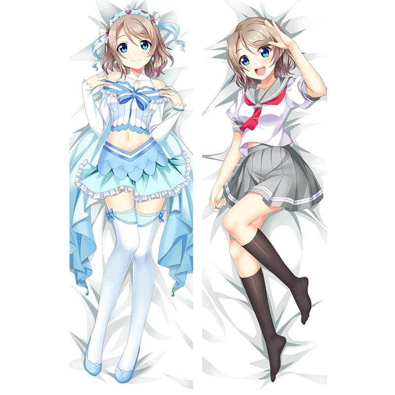 60х180см LoveLive!Солнечный свет!! Чехол для подушки Watanabe You Dakimakura, двухсторонний чехол для подушки в стиле аниме, наволочка для спальни, постельное белье, наволочка
60х180см LoveLive!Солнечный свет!! Чехол для подушки Watanabe You Dakimakura, двухсторонний чехол для подушки в стиле аниме, наволочка для спальни, постельное белье, наволочка