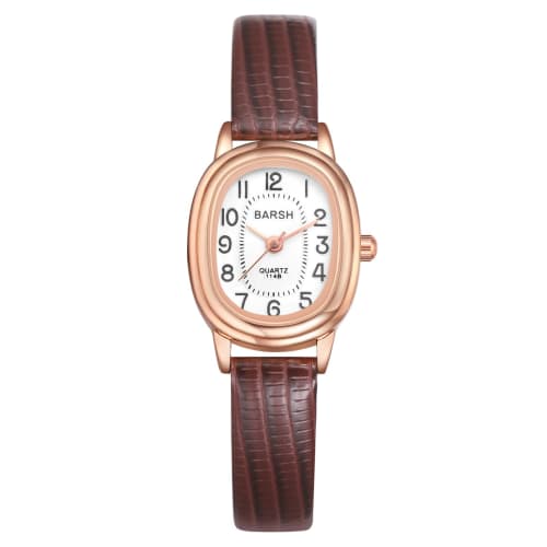Women s Watch with Leather Strap, Simple Antique Design: Oval Analogue Watch with Waterproof Leather Strap, Casual, Business, Fashion Accessory - Perf
Women s Watch with Leather Strap, Simple Antique Design: Oval Analogue Watch with Waterproof Leather Strap, Casual, Business, Fashion Accessory - Perf