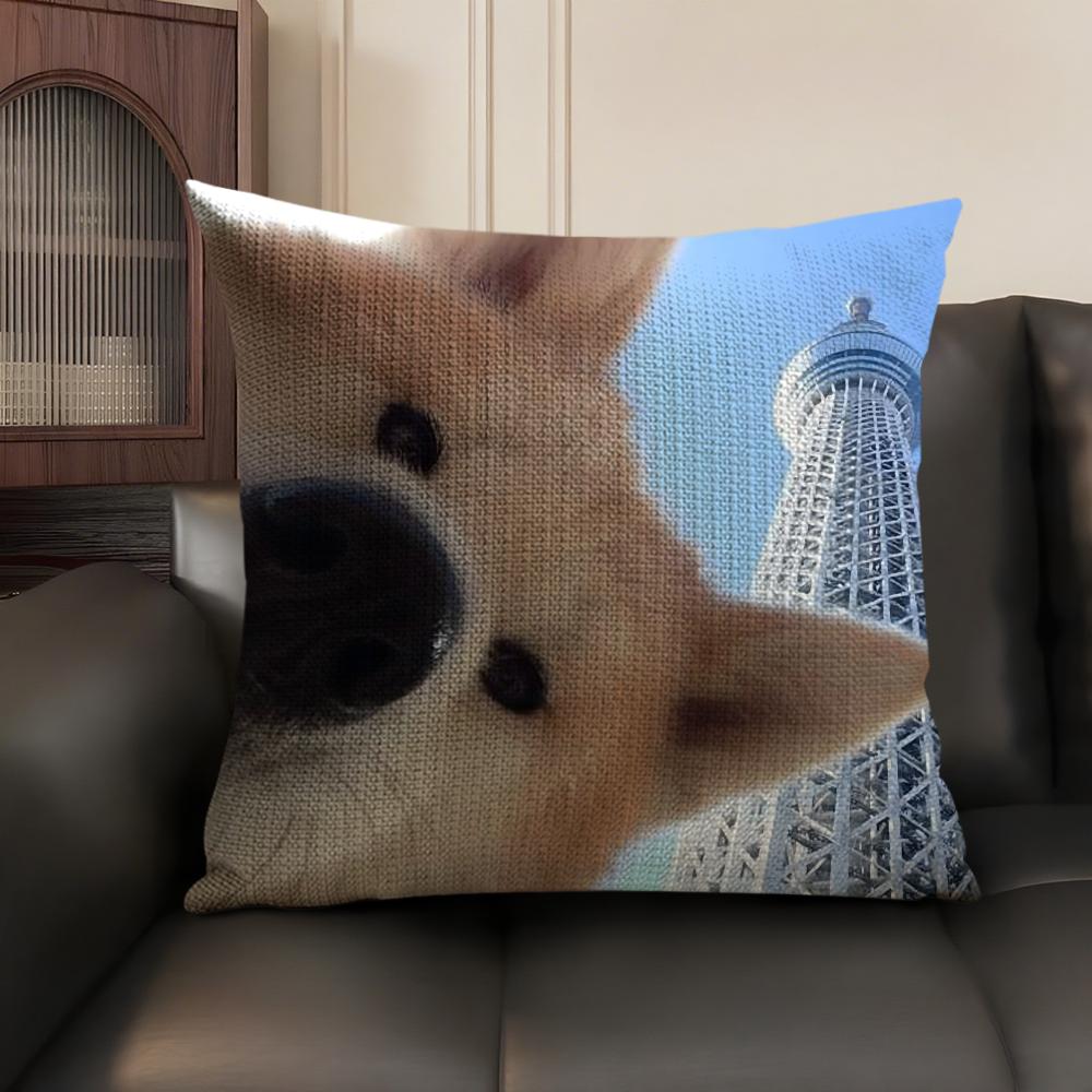 Cute Shiba Inu meme Emoticons Pillow Case DoubleSided Printing Short Plush Sofa Cushion Cover Bedroom Bedside Pillow 30X30cm
Cute Shiba Inu meme Emoticons Pillow Case DoubleSided Printing Short Plush Sofa Cushion Cover Bedroom Bedside Pillow 30X30cm