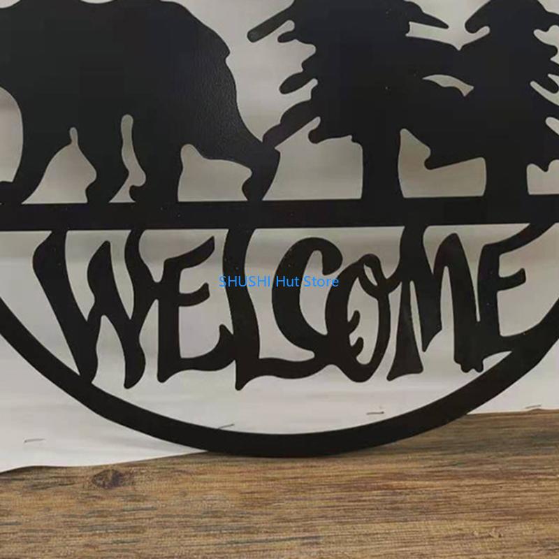 Metal Wall Art Decor Bear Forest Tree Wall Hanging Sculpture Rustic Farmhouse D57B China Mainland
Metal Wall Art Decor Bear Forest Tree Wall Hanging Sculpture Rustic Farmhouse D57B China Mainland