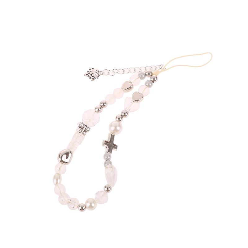 Metal Silvery White Strawberry Mobile Phone Chain Cross Shelf Flowers Keychain Pendant Cell Phone Lanyard Camera Chains Gifts
Metal Silvery White Strawberry Mobile Phone Chain Cross Shelf Flowers Keychain Pendant Cell Phone Lanyard Camera Chains Gifts