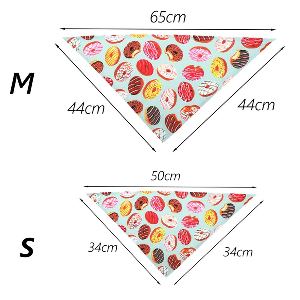 Soft Cozy Dog Cat Bandanas for Pets Accessories Donut Fruit Print Puppy Pet Triangle Scarf Bandage mascotas Grooming Products S-50x34x34cm
Soft Cozy Dog Cat Bandanas for Pets Accessories Donut Fruit Print Puppy Pet Triangle Scarf Bandage mascotas Grooming Products S-50x34x34cm
