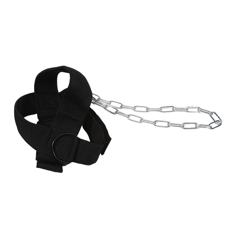 Наголовная силовая шлейка для тренировки с отягощениями, тренировки головы и шеи, налобная повязка с регулируемой стальной цепью и ремнем All-Black With Chin Strap
Наголовная силовая шлейка для тренировки с отягощениями, тренировки головы и шеи, налобная повязка с регулируемой стальной цепью и ремнем All-Black With Chin Strap