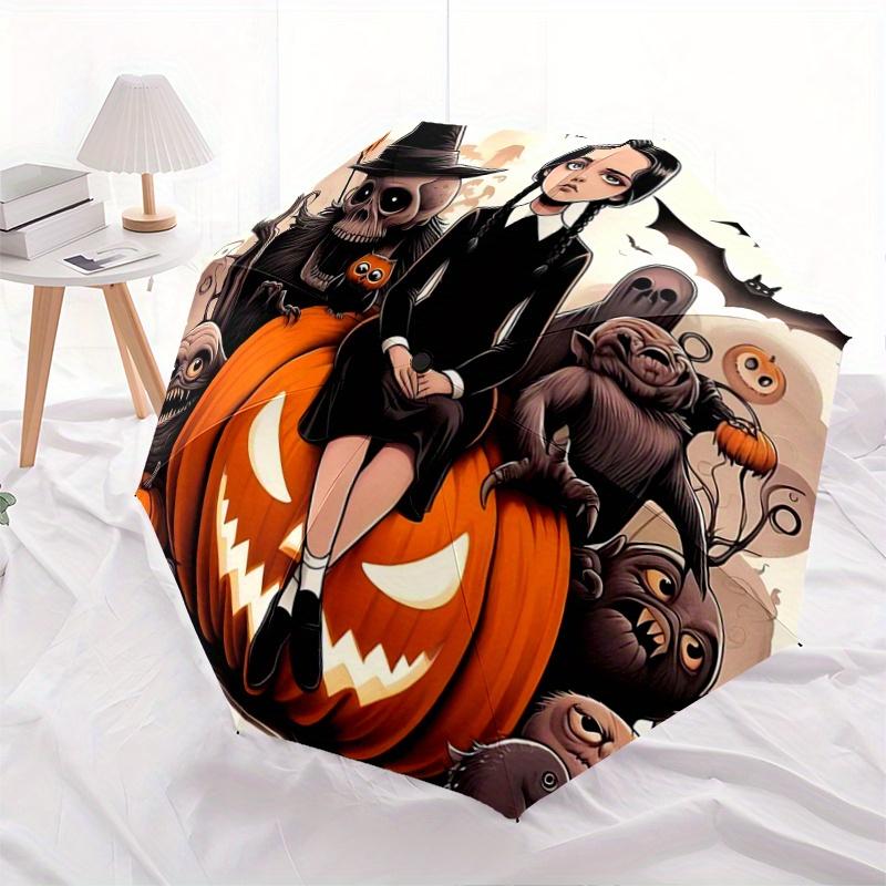 1pc Addams Family Halloween Automatic Open/CloseCartoon Umbrella, Portable Compact Umbrella for Men & Women Y001
1pc Addams Family Halloween Automatic Open/CloseCartoon Umbrella, Portable Compact Umbrella for Men & Women Y001