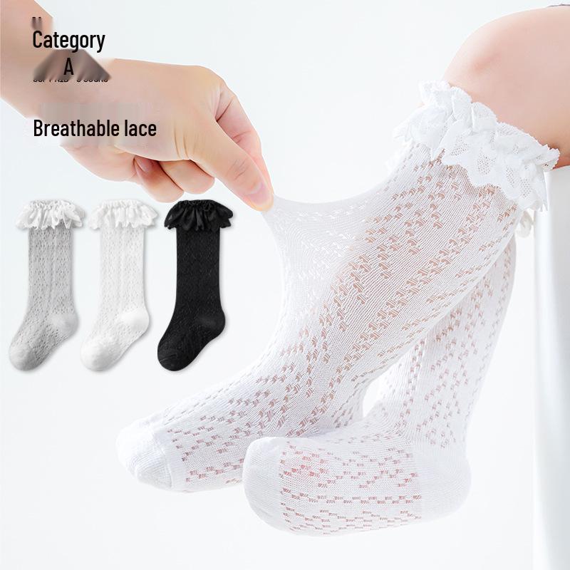 Infant Lace Mesh Summer Socks - Breathable & Thin for Girls Aged 0-3 Years M (1-3 years, recommended foot length 11-13 cm) чорний
Infant Lace Mesh Summer Socks - Breathable & Thin for Girls Aged 0-3 Years M (1-3 years, recommended foot length 11-13 cm) чорний