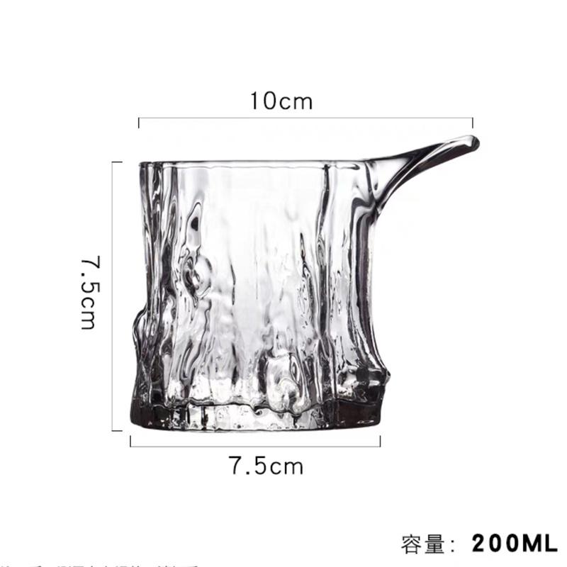Japanese Style 200ml Tree Stump Heat Resistant Glass Fair Cup Tea Pitcher Chahai Tea Divider Kung Fu Tea Set Teaware Accessories 200ML
Japanese Style 200ml Tree Stump Heat Resistant Glass Fair Cup Tea Pitcher Chahai Tea Divider Kung Fu Tea Set Teaware Accessories 200ML