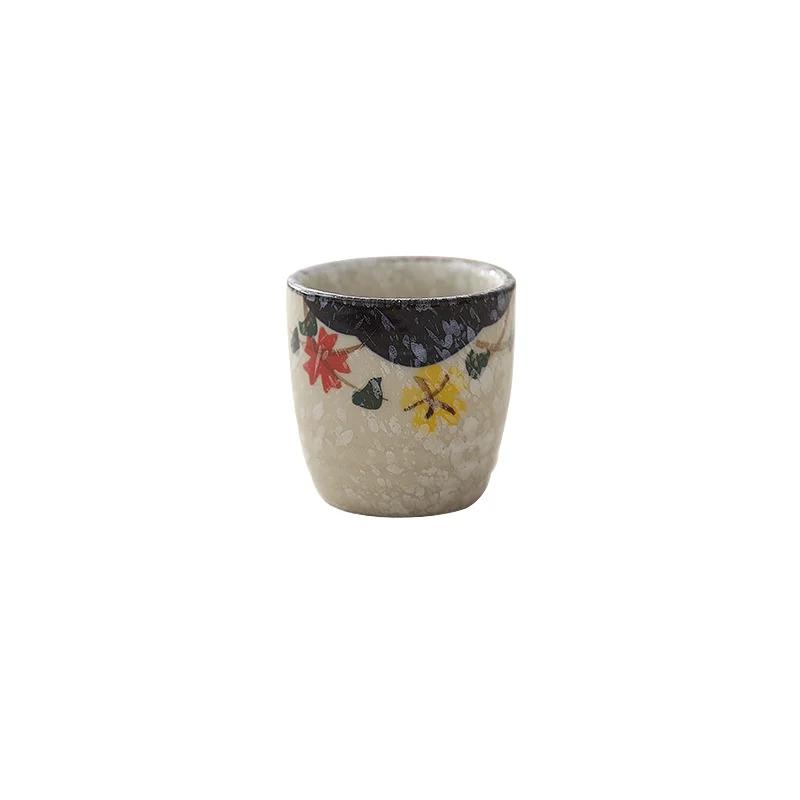 Hand color wine glass Japanese ceramic sake small wine glass underglaze color sushi shop Baijiu cup 50ml
Hand color wine glass Japanese ceramic sake small wine glass underglaze color sushi shop Baijiu cup 50ml