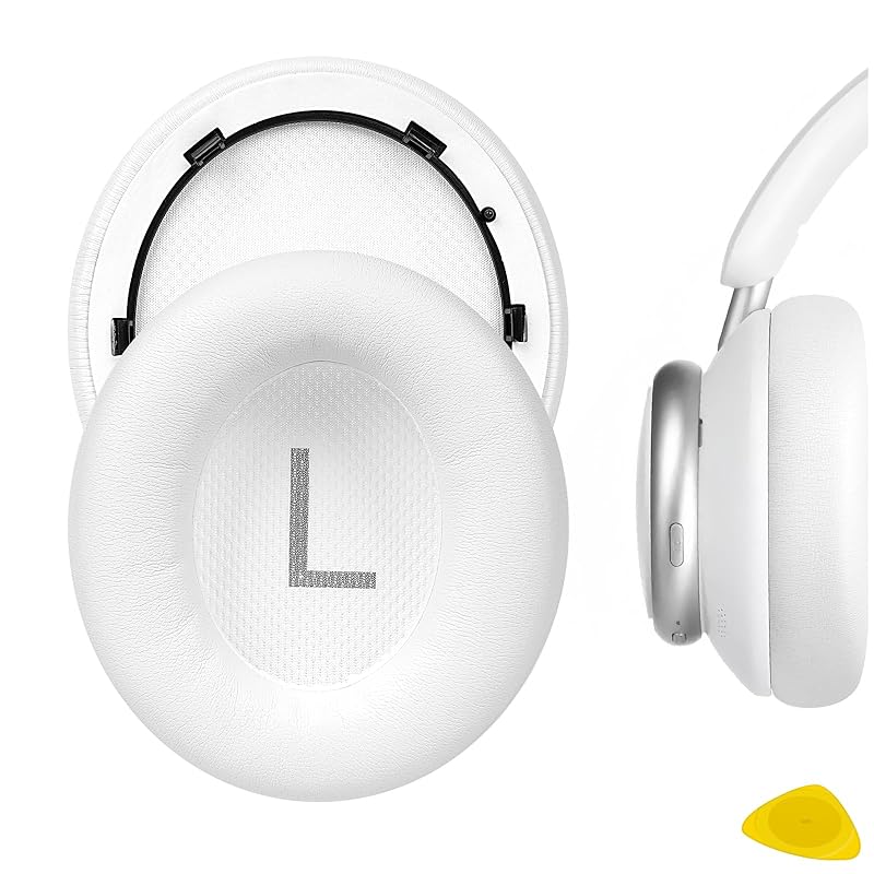 Geekria ear pads QuickFit compatibility pad anchor Anker Soundcores Life Q45, Space Q45 Compatible with headphones Ear/ear cup protein leather (white)
Geekria ear pads QuickFit compatibility pad anchor Anker Soundcores Life Q45, Space Q45 Compatible with headphones Ear/ear cup protein leather (white)