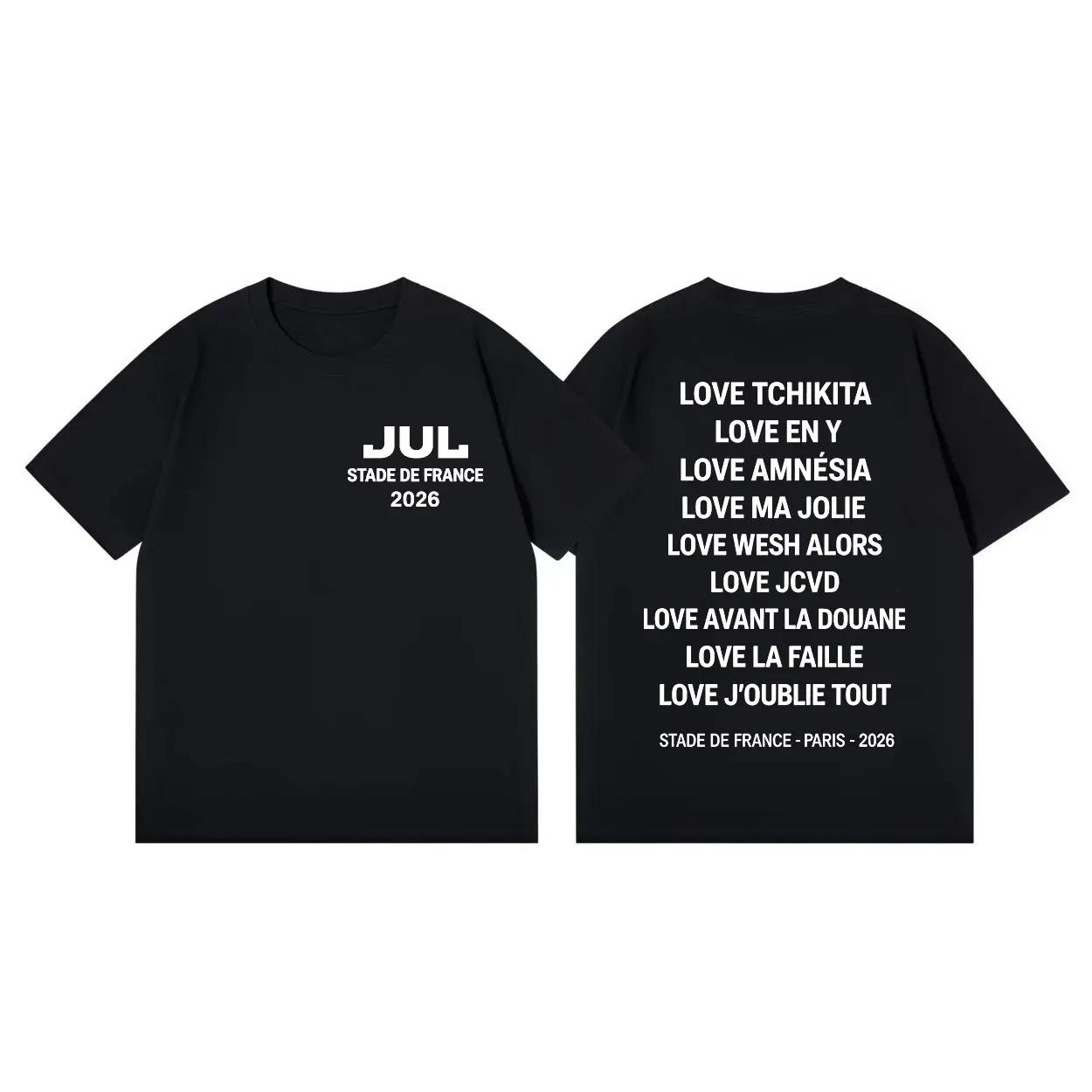 Unisex Women Fashion Casual Cotton T-shirt Rapper Jul Tour 2026 Double Sided Print T Shirt Harajuku Hip Hop Short Sleeve T-shirts S
Unisex Women Fashion Casual Cotton T-shirt Rapper Jul Tour 2026 Double Sided Print T Shirt Harajuku Hip Hop Short Sleeve T-shirts S