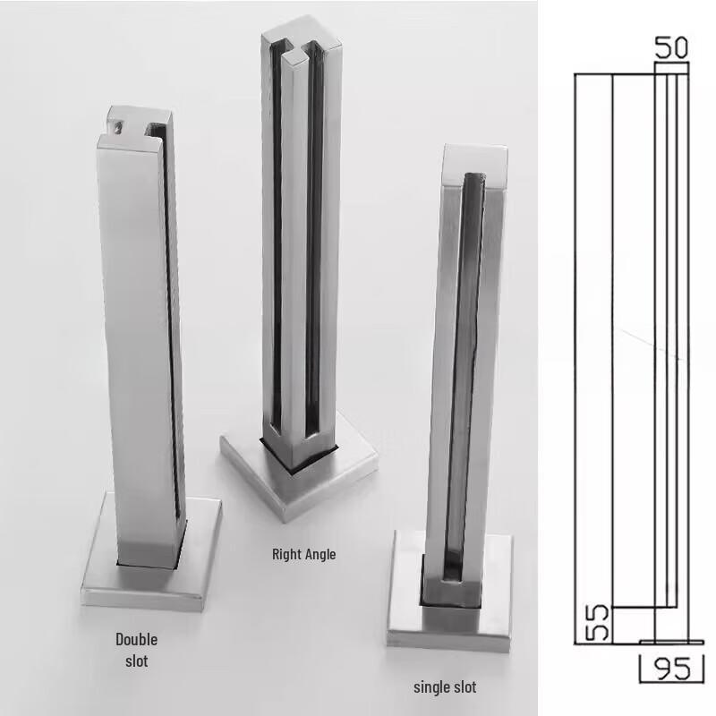 304 Stainless Steel Glass Railing Post
304 Stainless Steel Glass Railing Post