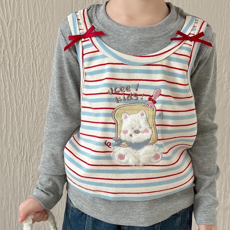 Autumn 2025 Girls Cartoon T-Shirt & Bowknot Jeans Set 140 cm
Autumn 2025 Girls Cartoon T-Shirt & Bowknot Jeans Set 140 cm