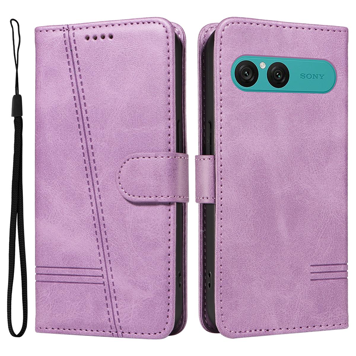 For Sony Xperia 10 VII Wallet Case T-Shape Lines Leather Phone Cover Stand
For Sony Xperia 10 VII Wallet Case T-Shape Lines Leather Phone Cover Stand