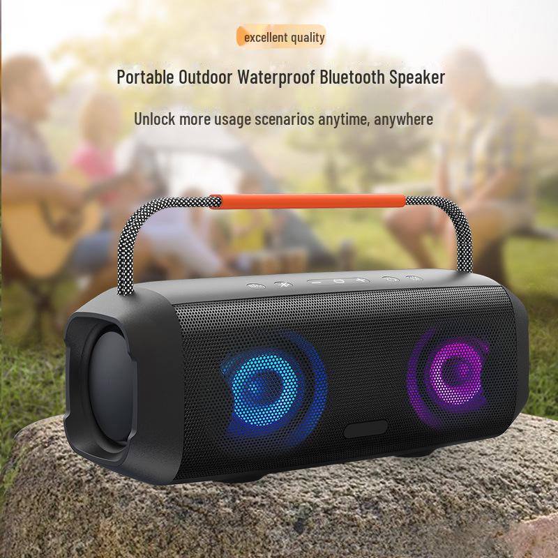 Мощный сабвуфер с Bluetooth, водонепроницаемый IP7, портативный, для использования вне помещений, RGB. S9 чёрный
Мощный сабвуфер с Bluetooth, водонепроницаемый IP7, портативный, для использования вне помещений, RGB. S9 чёрный