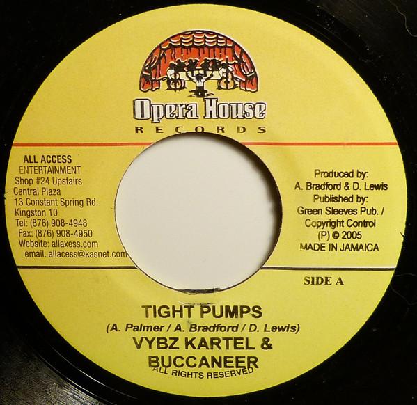 7inch Record VYBZ KARTEL & BUCCANEER - Tight Pumps NONE Opera House 2005 Jamaica Reggae, Ska & Dub Used
7inch Record VYBZ KARTEL & BUCCANEER - Tight Pumps NONE Opera House 2005 Jamaica Reggae, Ska & Dub Used
