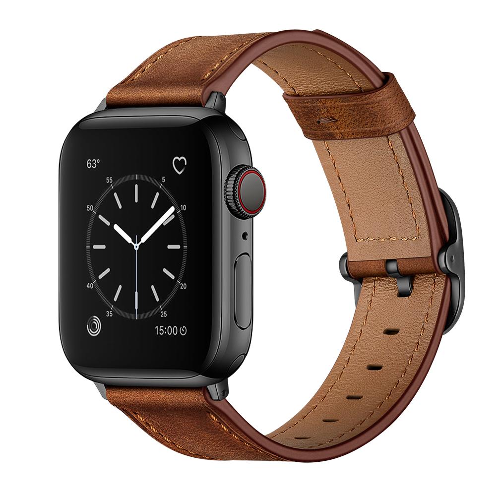 Genuine Leather DS Style Watch Band for Apple Watch Series 10 42mm/9 8 7 41mm/6 5 4 SE SE (2022) SE (2023) 40mm/3 2 1 38mm Coffee
Genuine Leather DS Style Watch Band for Apple Watch Series 10 42mm/9 8 7 41mm/6 5 4 SE SE (2022) SE (2023) 40mm/3 2 1 38mm Coffee
