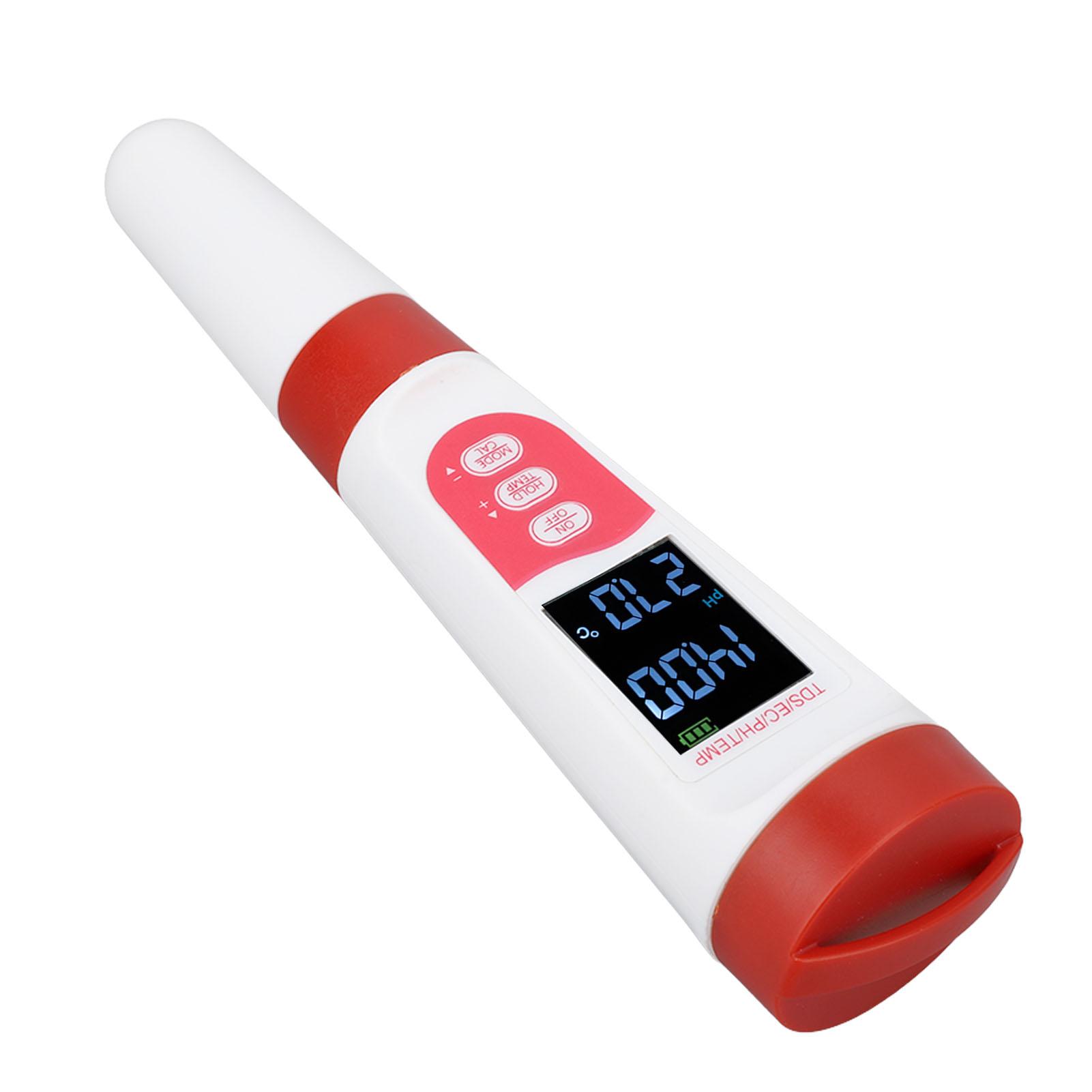 Тестер качества воды 4 в 1 PH TDS EC TEMP Детектор качества воды для бассейна питьевой воды аквариума гидропоники
Тестер качества воды 4 в 1 PH TDS EC TEMP Детектор качества воды для бассейна питьевой воды аквариума гидропоники