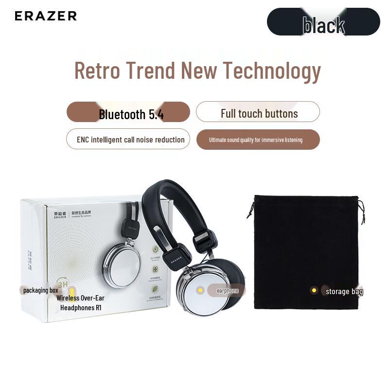 Lenovo YNGE R1 Wireless Bluetooth Over-Ear Headphones
Lenovo YNGE R1 Wireless Bluetooth Over-Ear Headphones