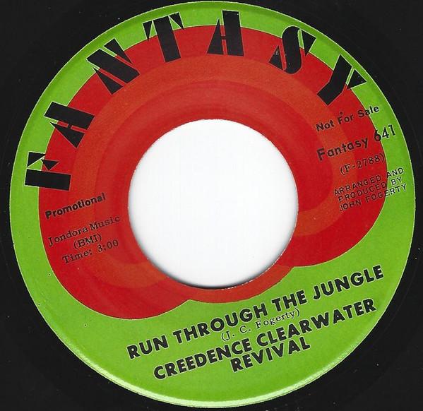 7inch Record CREEDENCE CLEARWATER REVIVAL - Run Through The Jungle / Up Around FANTASY641 Fantasy 1970 US Rock Used
7inch Record CREEDENCE CLEARWATER REVIVAL - Run Through The Jungle / Up Around FANTASY641 Fantasy 1970 US Rock Used