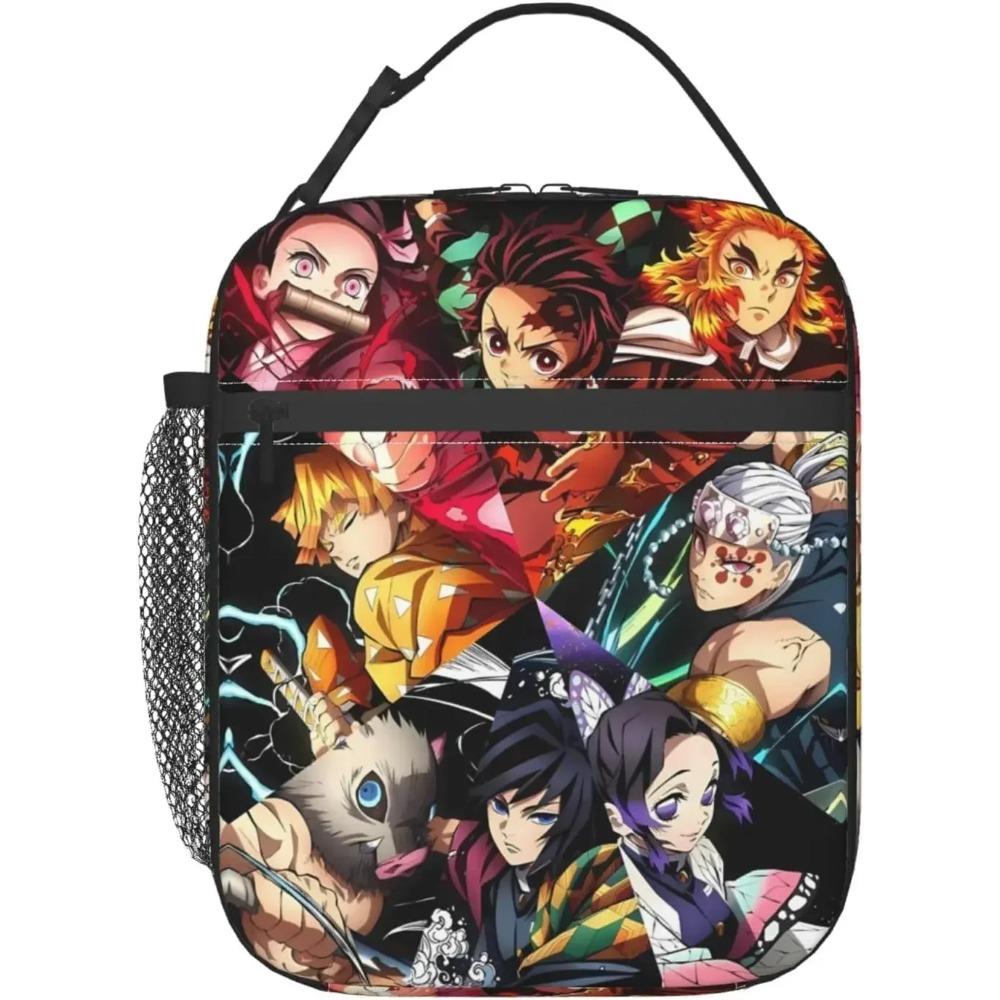 Cute Custom Japanese Anime Reusable Lunch Bag Leakproof Freezable Insulated Cooler Lunch Box for Boys Girls To School Picnic 26x21x11CM чорний
Cute Custom Japanese Anime Reusable Lunch Bag Leakproof Freezable Insulated Cooler Lunch Box for Boys Girls To School Picnic 26x21x11CM чорний