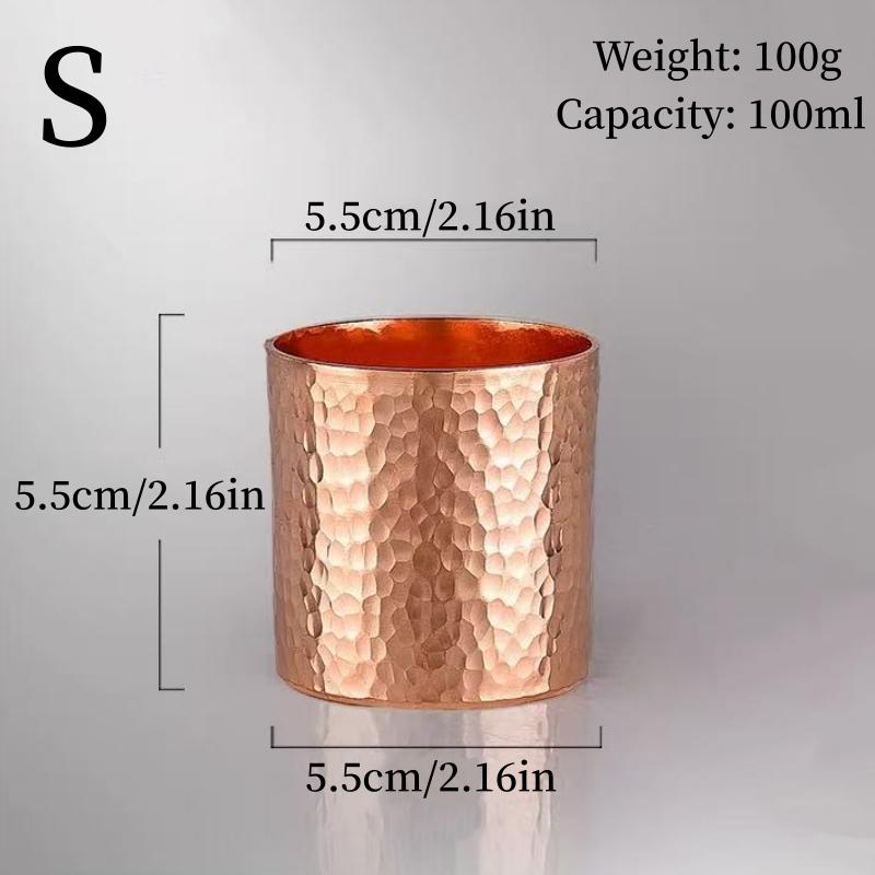 Multiple Sizes Vintage Pure Copper Breakfast Coffee Cup,Outdoor Water Mug,Handcrafted Hammer Texture Home Tea Cup Tableware
Multiple Sizes Vintage Pure Copper Breakfast Coffee Cup,Outdoor Water Mug,Handcrafted Hammer Texture Home Tea Cup Tableware