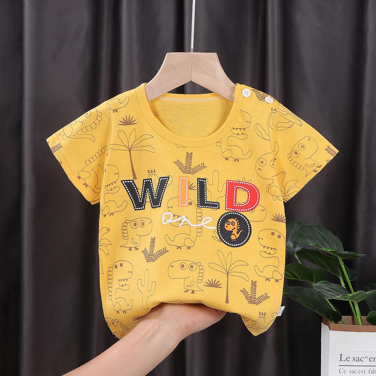 Children s Pure Cotton Short-Sleeved T-Shirt for Summer - Girls and Boys, 2025 Collection
Children s Pure Cotton Short-Sleeved T-Shirt for Summer - Girls and Boys, 2025 Collection