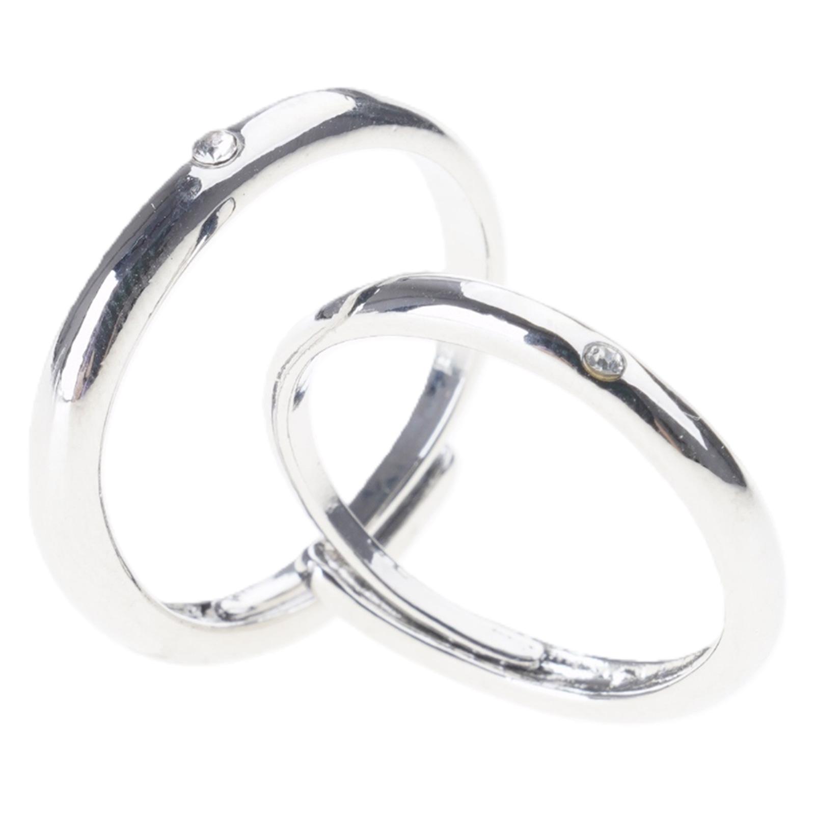 2Pieces Women Simple Joint Wedding Band Rings for Women Girls Personalised Engagement Ring Valentine s Day Gift US 8.5/7 1
2Pieces Women Simple Joint Wedding Band Rings for Women Girls Personalised Engagement Ring Valentine s Day Gift US 8.5/7 1