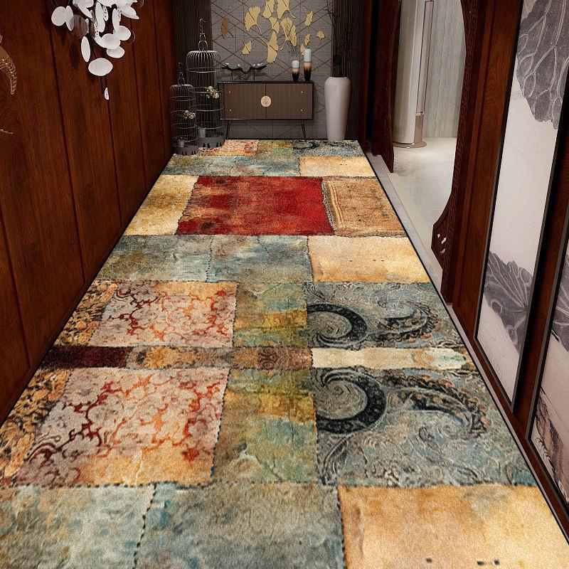 Easy Clean Retro Long Corridor Carpet Living Room Non-slip Stairway Hallway Decoration Home Floor Mats Washable Runner Aisle Rug 60x200cm
Easy Clean Retro Long Corridor Carpet Living Room Non-slip Stairway Hallway Decoration Home Floor Mats Washable Runner Aisle Rug 60x200cm