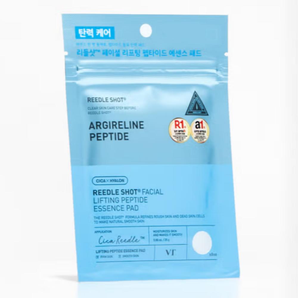 VT Reedleshot Пилинг-пэды с пептидами для лифтинга лица – 8 штук
VT Reedleshot Пилинг-пэды с пептидами для лифтинга лица – 8 штук