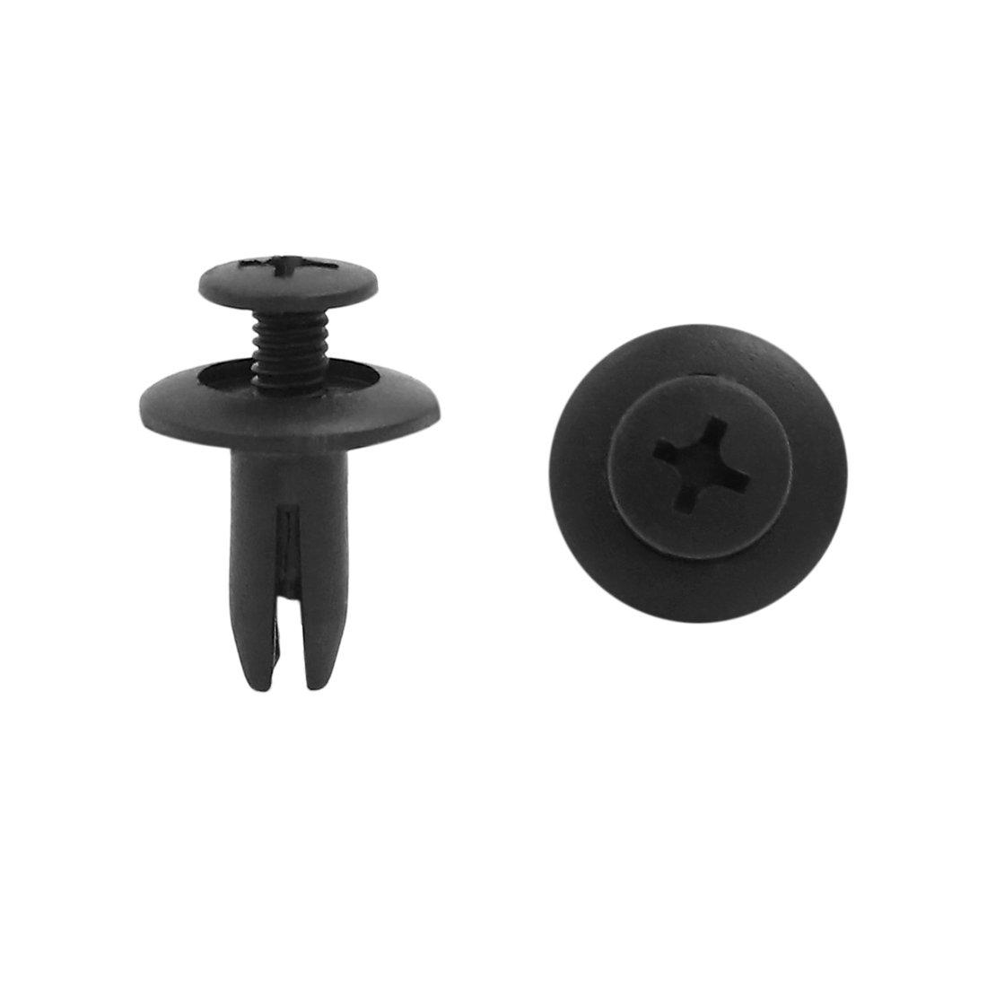 uxcell Plastic Rivets Screw Clips, Black, 0.2 x 0.6 inches (6 x 15 mm), Pack of 20 6mm x 15mm чёрный
uxcell Plastic Rivets Screw Clips, Black, 0.2 x 0.6 inches (6 x 15 mm), Pack of 20 6mm x 15mm чёрный