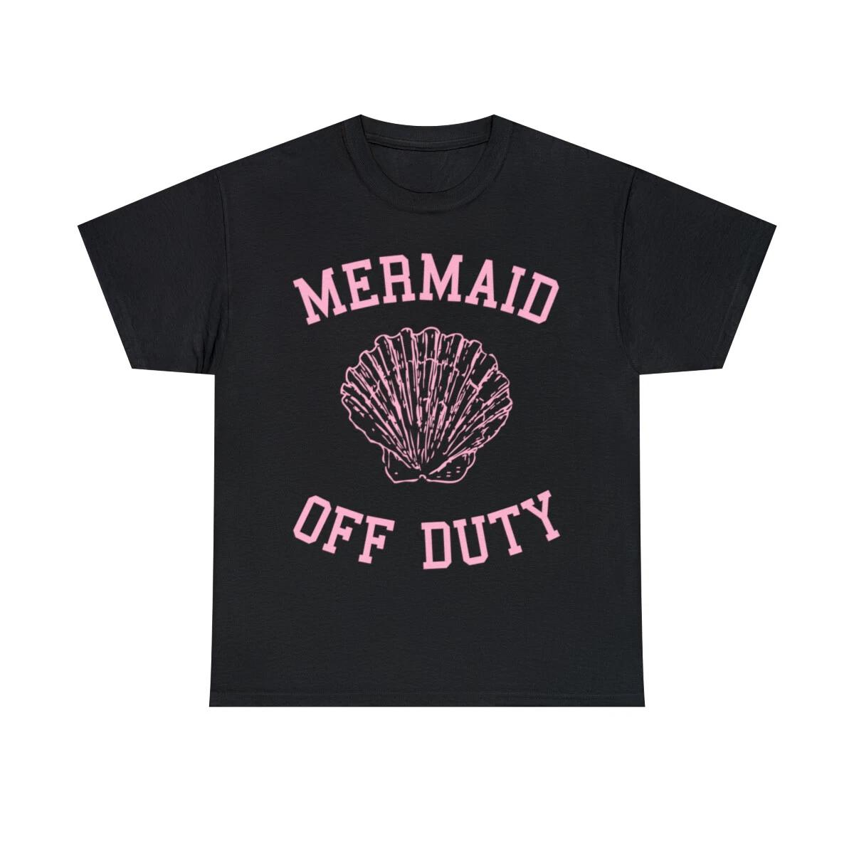 Mermaid Off Duty Graphic Tee Shirt, S-5XL 2XL
Mermaid Off Duty Graphic Tee Shirt, S-5XL 2XL