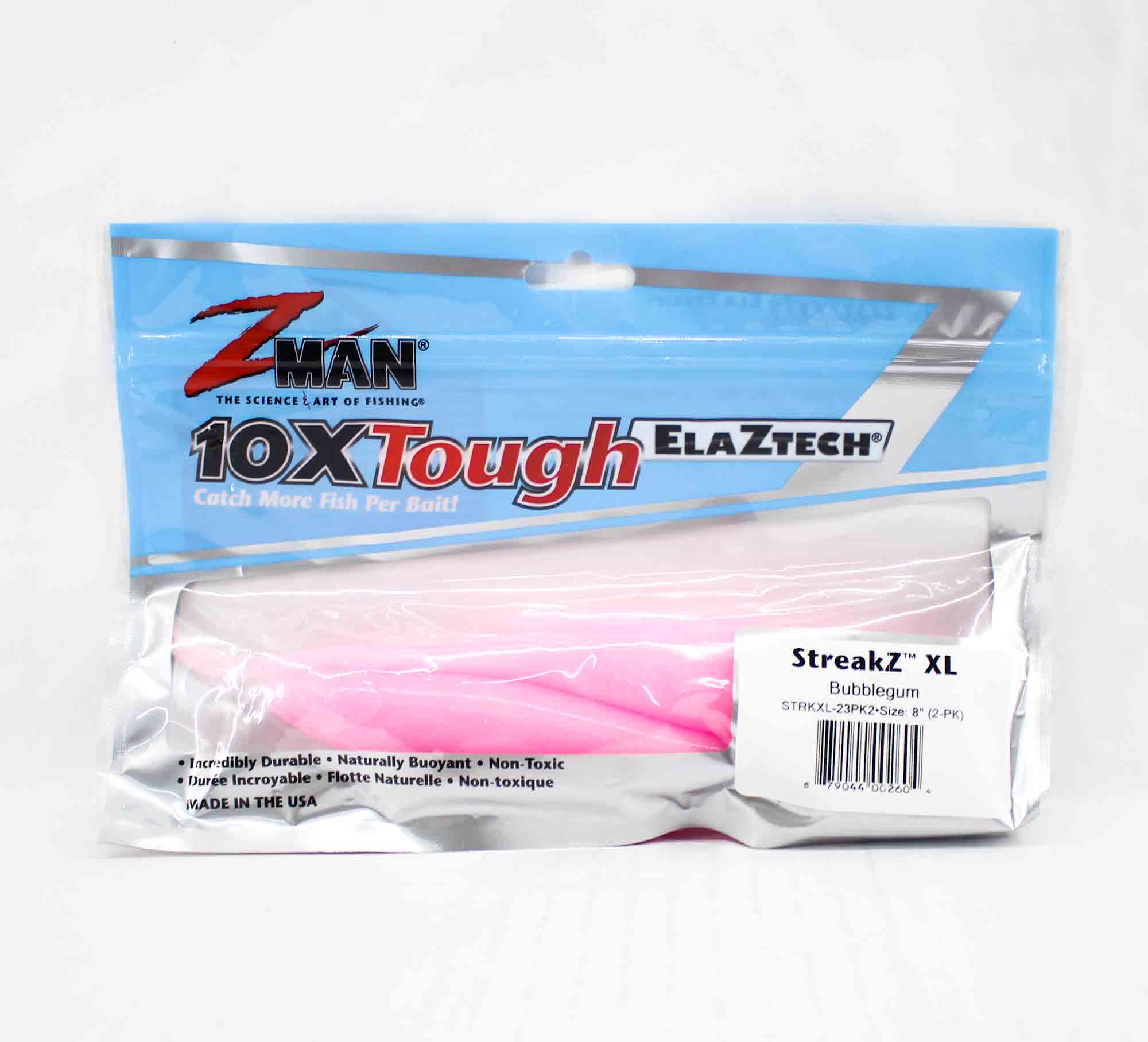 Zman Soft Lure StreakZ XL 8 дюймов, 2 шт. в упаковке, жевательная резинка (2604)
Zman Soft Lure StreakZ XL 8 дюймов, 2 шт. в упаковке, жевательная резинка (2604)