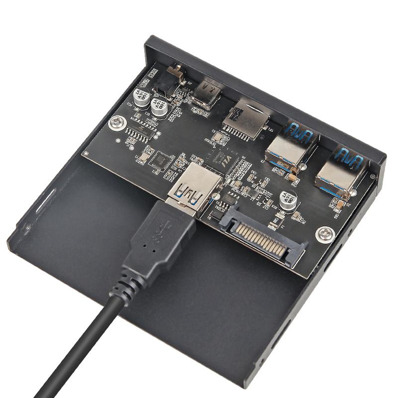 Y29 3.5-inch Front Bay Expansion Dock 2xUSB3.0+TF/SD Card Slot+Type-C+Audio Jack Expansion Panel As Shown A
Y29 3.5-inch Front Bay Expansion Dock 2xUSB3.0+TF/SD Card Slot+Type-C+Audio Jack Expansion Panel As Shown A