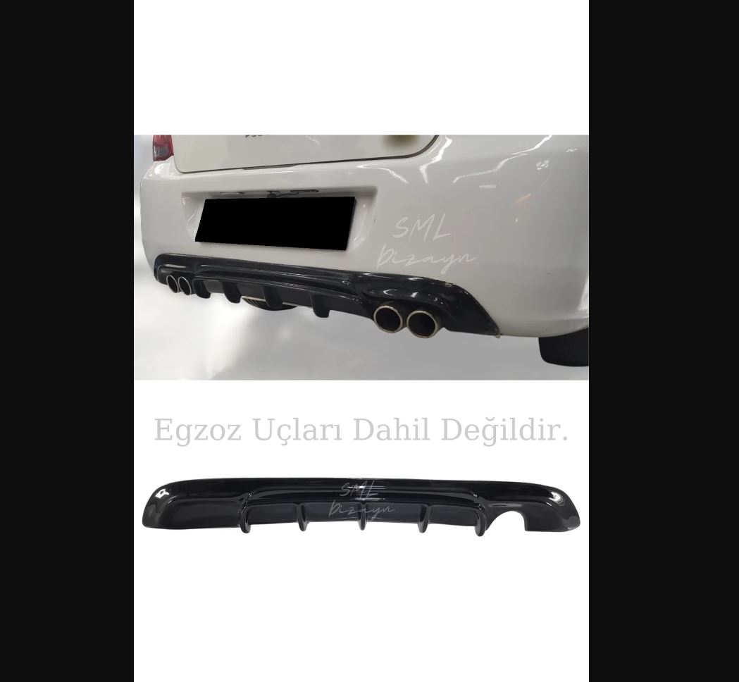 For Peugeot 301 2017 To 2022 Diffuser Plastic Glossy Black Rear Bumper Diffuser - Splitter Extension Hood Spoiler Protector Mirror чорний
For Peugeot 301 2017 To 2022 Diffuser Plastic Glossy Black Rear Bumper Diffuser - Splitter Extension Hood Spoiler Protector Mirror чорний
