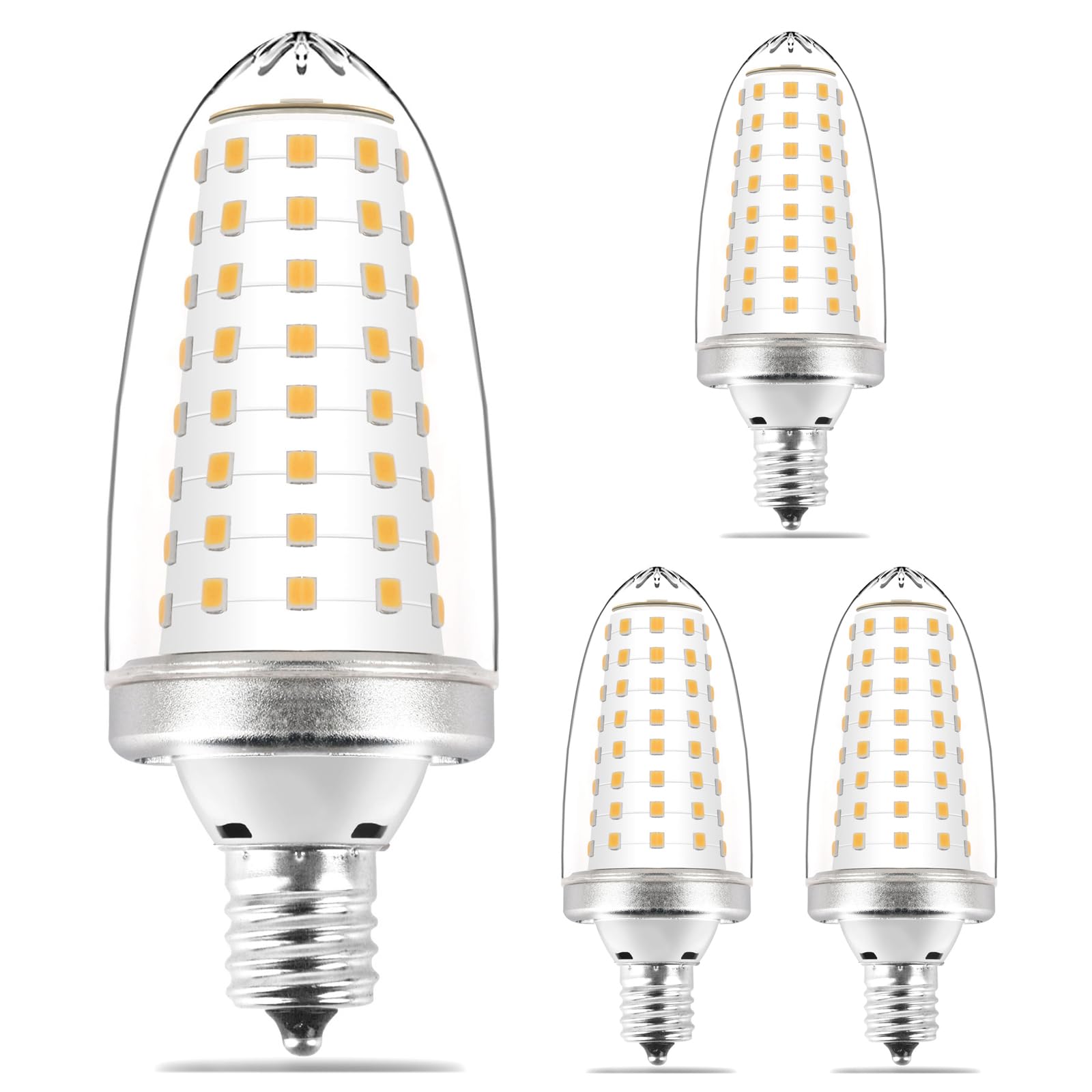 E17 Omnidirectional LED Bulb, 80W Equivalent, Non-Dimmable, 17mm Base Diameter, High Color Rendering, Clear, Compatible with Sealed Fixtures, 10W,
E17 Omnidirectional LED Bulb, 80W Equivalent, Non-Dimmable, 17mm Base Diameter, High Color Rendering, Clear, Compatible with Sealed Fixtures, 10W,