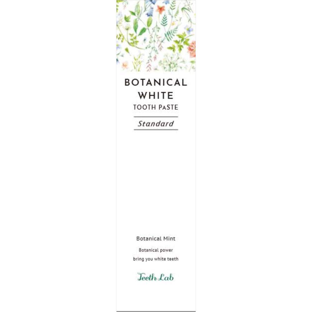 Teeth Lab Botanical White Standard 100g Toothpaste Teeth Whitening At Home Natural Ingredients Additive-free Premium Formula Botanical Healthy Fine
Teeth Lab Botanical White Standard 100g Toothpaste Teeth Whitening At Home Natural Ingredients Additive-free Premium Formula Botanical Healthy Fine