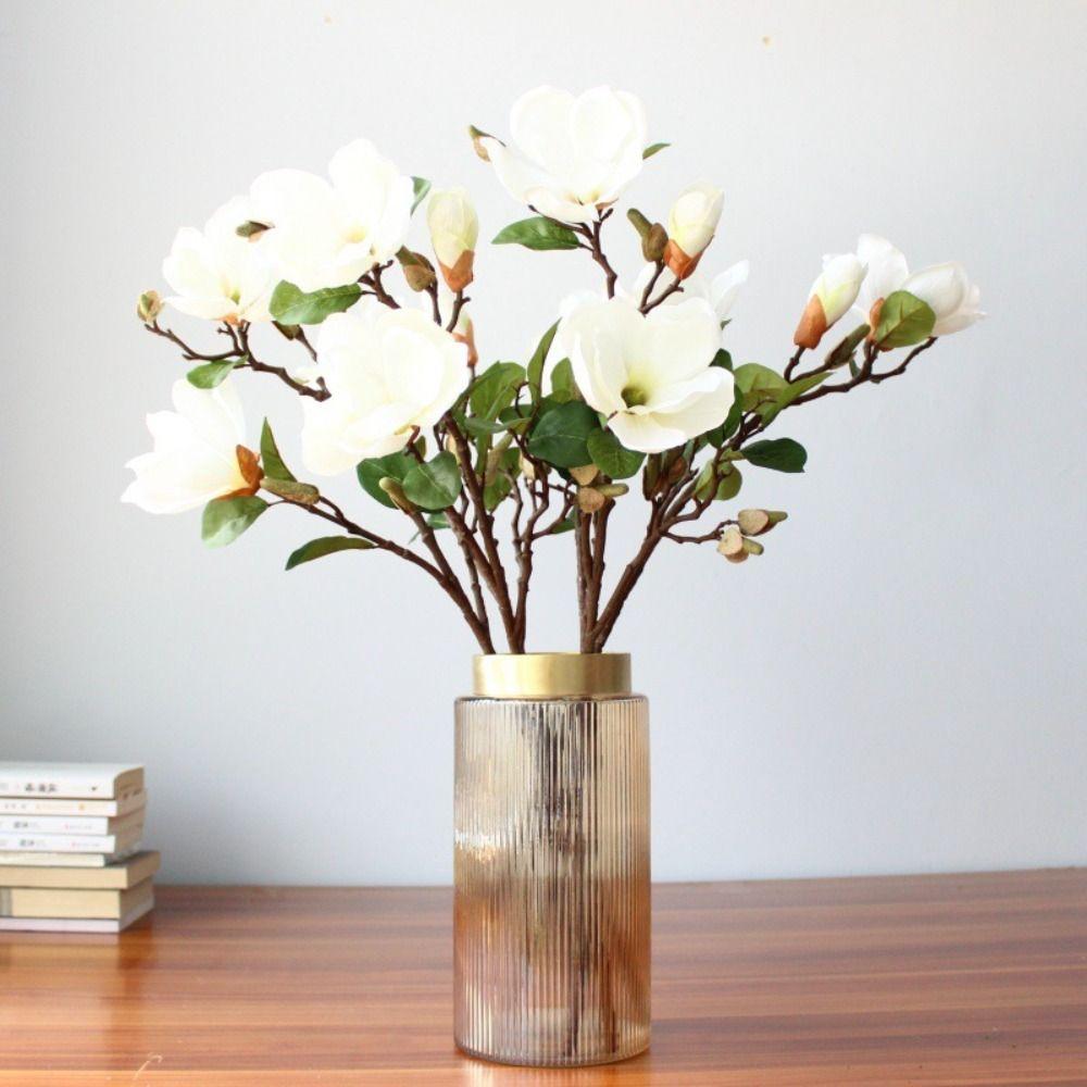 Retro Simulation Magnolia Flower Realistic Fake Flower Household Decoration
Retro Simulation Magnolia Flower Realistic Fake Flower Household Decoration