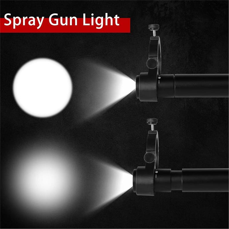 A96I-Spraypaintgun Light Adjustable Brightness Spraygun Fill Light Portable Automotive Paintgun Light System чорний
A96I-Spraypaintgun Light Adjustable Brightness Spraygun Fill Light Portable Automotive Paintgun Light System чорний