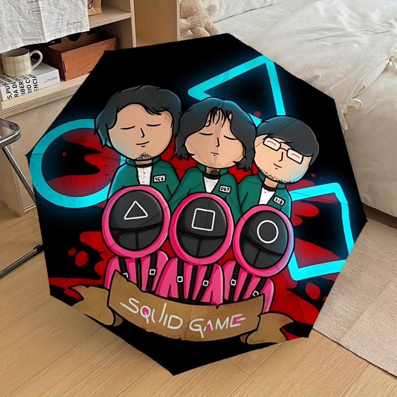 1pc Squid Game Automatic Open/Close Umbrella, Lightweight Design for Everyone,Durable Canopy yy251014065
1pc Squid Game Automatic Open/Close Umbrella, Lightweight Design for Everyone,Durable Canopy yy251014065