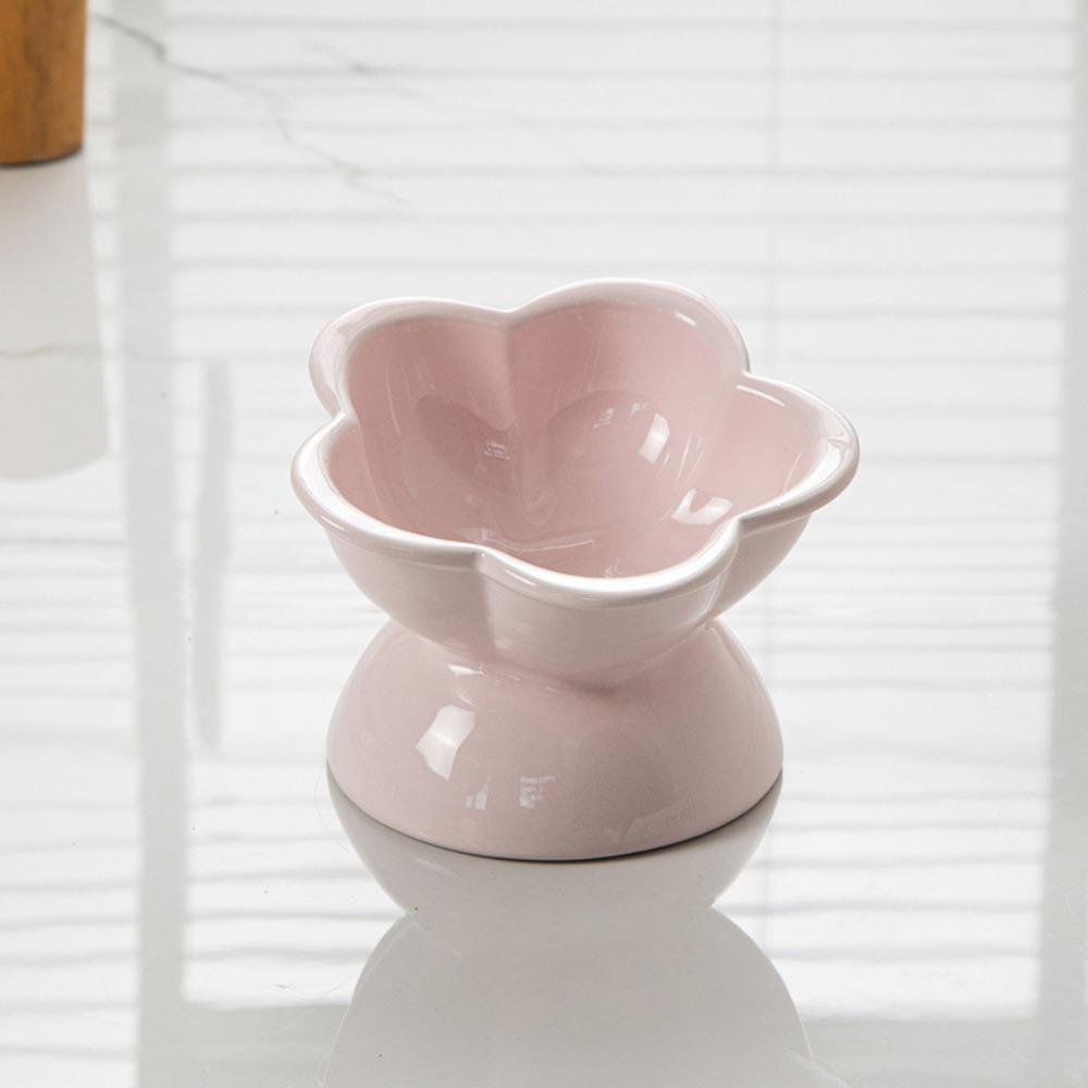 Наклонная миска для воды для кошек, керамическая миска для питомца с цветочным краем, миска для кормления питомца большого диаметра, для домашнего использования розовый
Наклонная миска для воды для кошек, керамическая миска для питомца с цветочным краем, миска для кормления питомца большого диаметра, для домашнего использования розовый