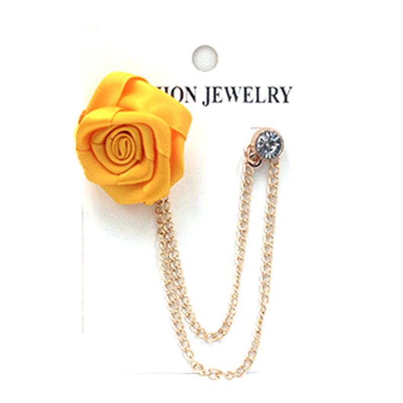 Unisex Rose Flower Tassel Brooch for Weddings.
Unisex Rose Flower Tassel Brooch for Weddings.