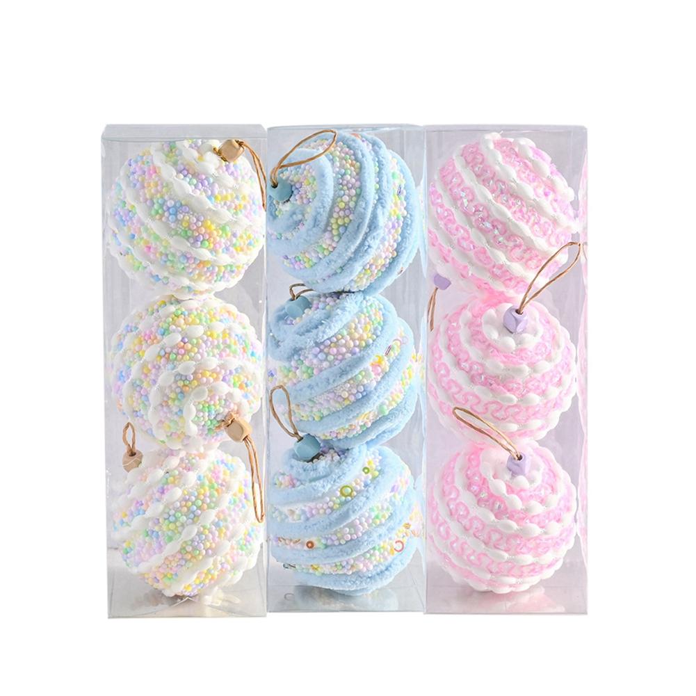 9pcs Macaron Color Painted Foam Ball Christmas Ball Holiday Decorations
9pcs Macaron Color Painted Foam Ball Christmas Ball Holiday Decorations