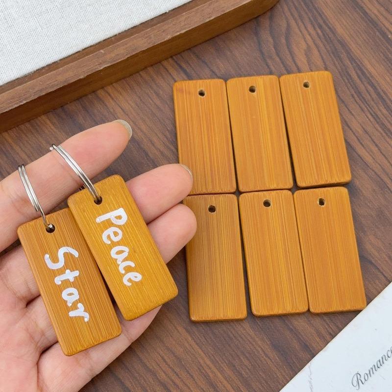 50-5pcs Wooden Number Plate Keychains Identification Blank Bamboo Engraving Keychains Bag Decoration 5PCS
50-5pcs Wooden Number Plate Keychains Identification Blank Bamboo Engraving Keychains Bag Decoration 5PCS