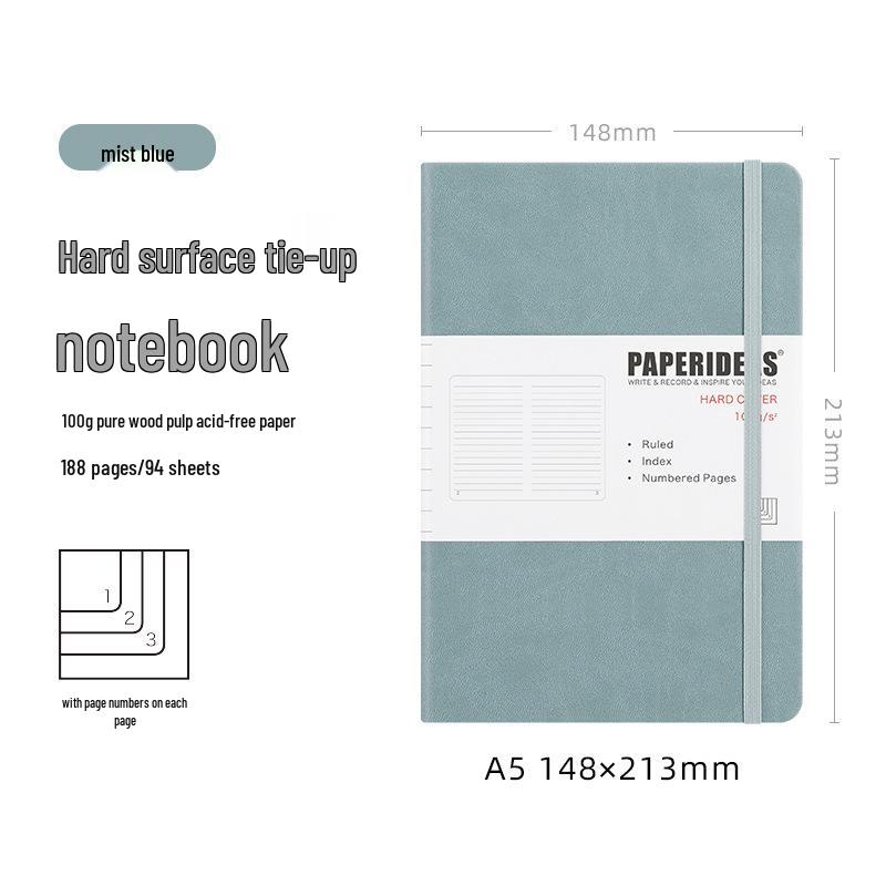 Блокнот PAPERIDEAS A5 в твердій обкладинці з ПУ шкіри в клітинку Lined Pages
Блокнот PAPERIDEAS A5 в твердій обкладинці з ПУ шкіри в клітинку Lined Pages